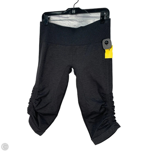 Athletic Capris By Lululemon In Grey, Size: M