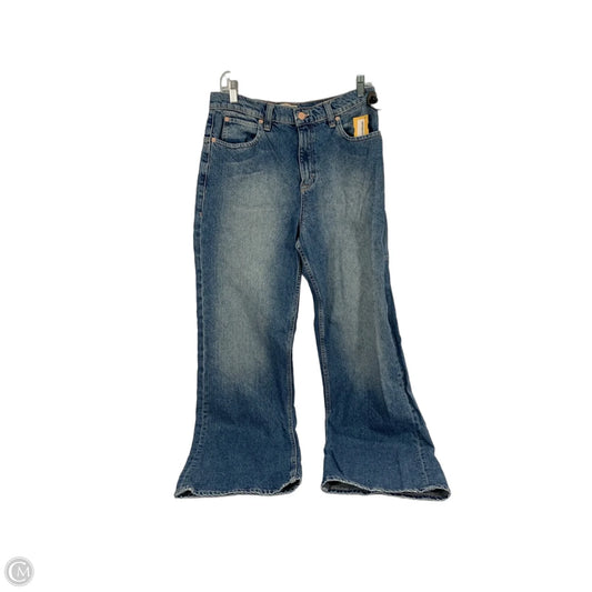 Jeans Wide Leg By We The Free In Blue Denim, Size: 8