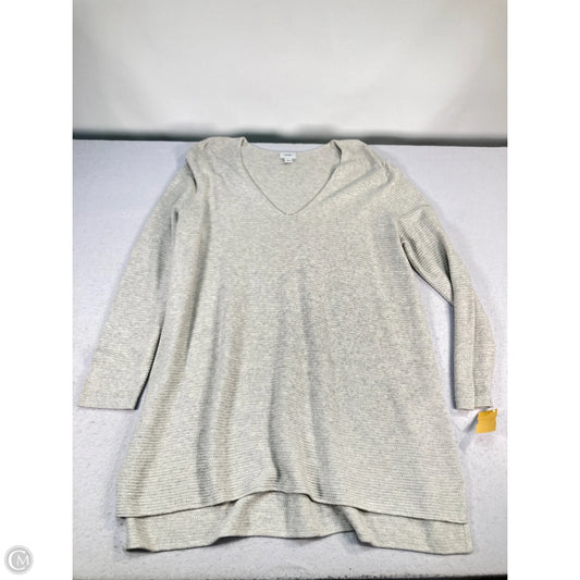Top Long Sleeve By Old Navy In Grey, Size: 2x