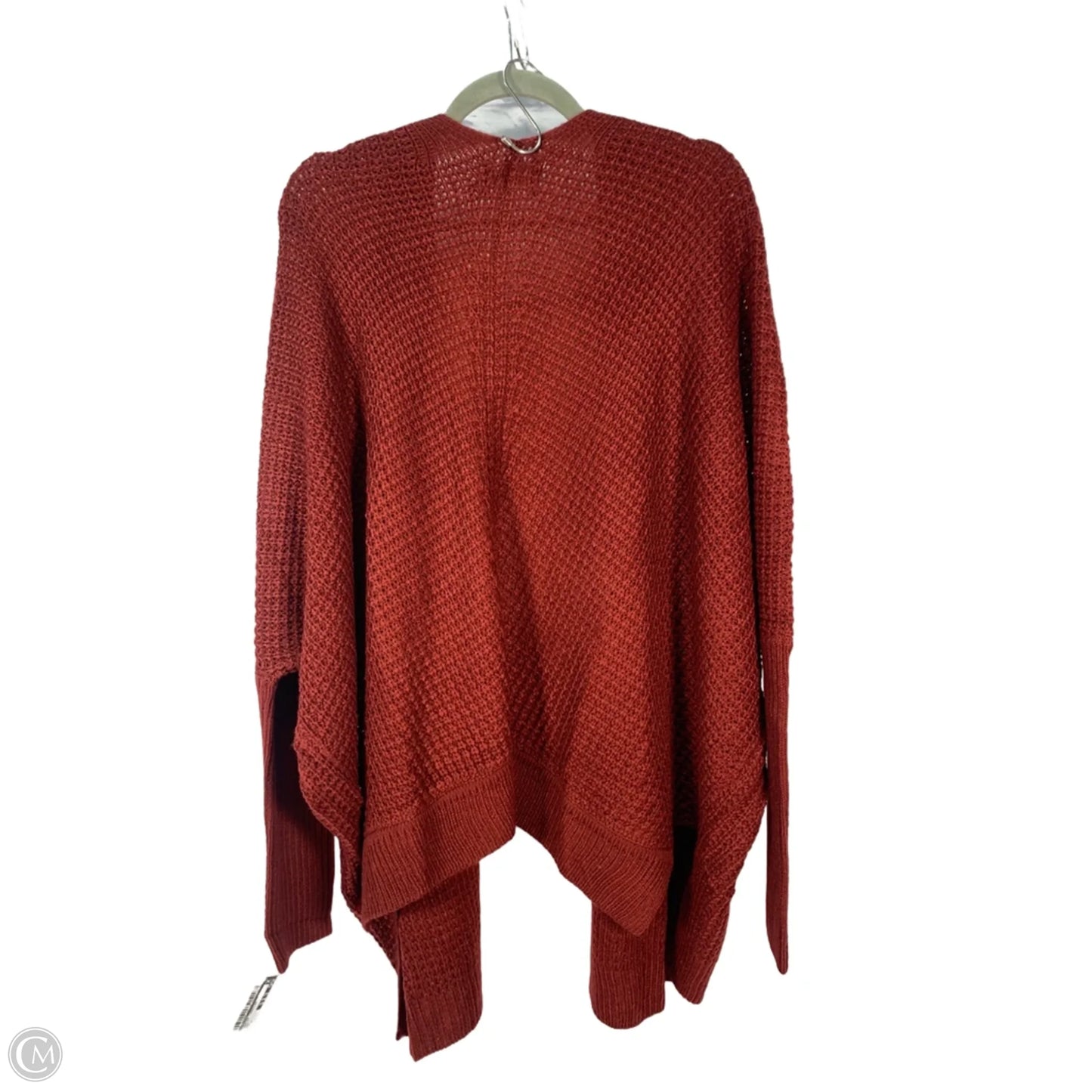 Sweater Cardigan By Dokotoo In Maroon, Size: S