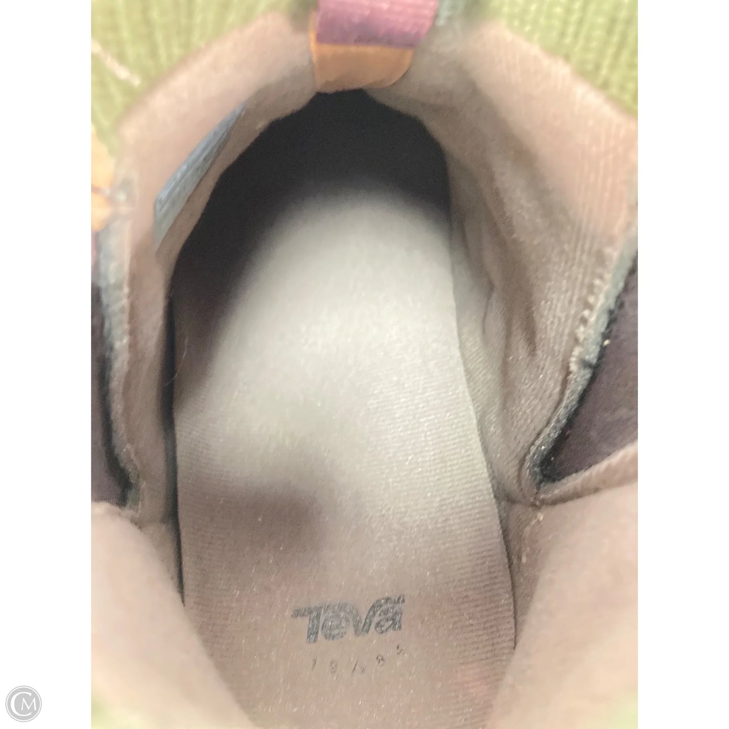 Boots Ankle Flats By Teva In Brown & Green, Size: 9