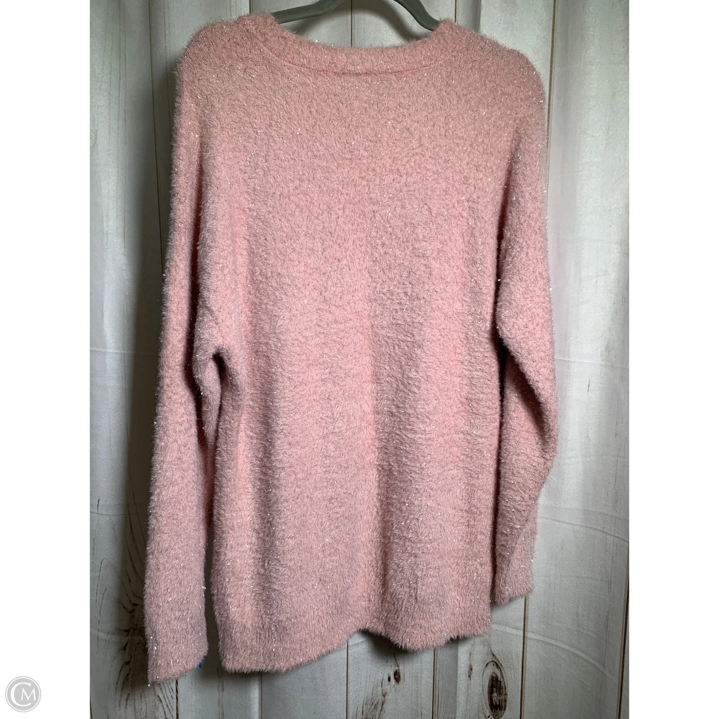 Sweater By Lane Bryant In Pink, Size: L