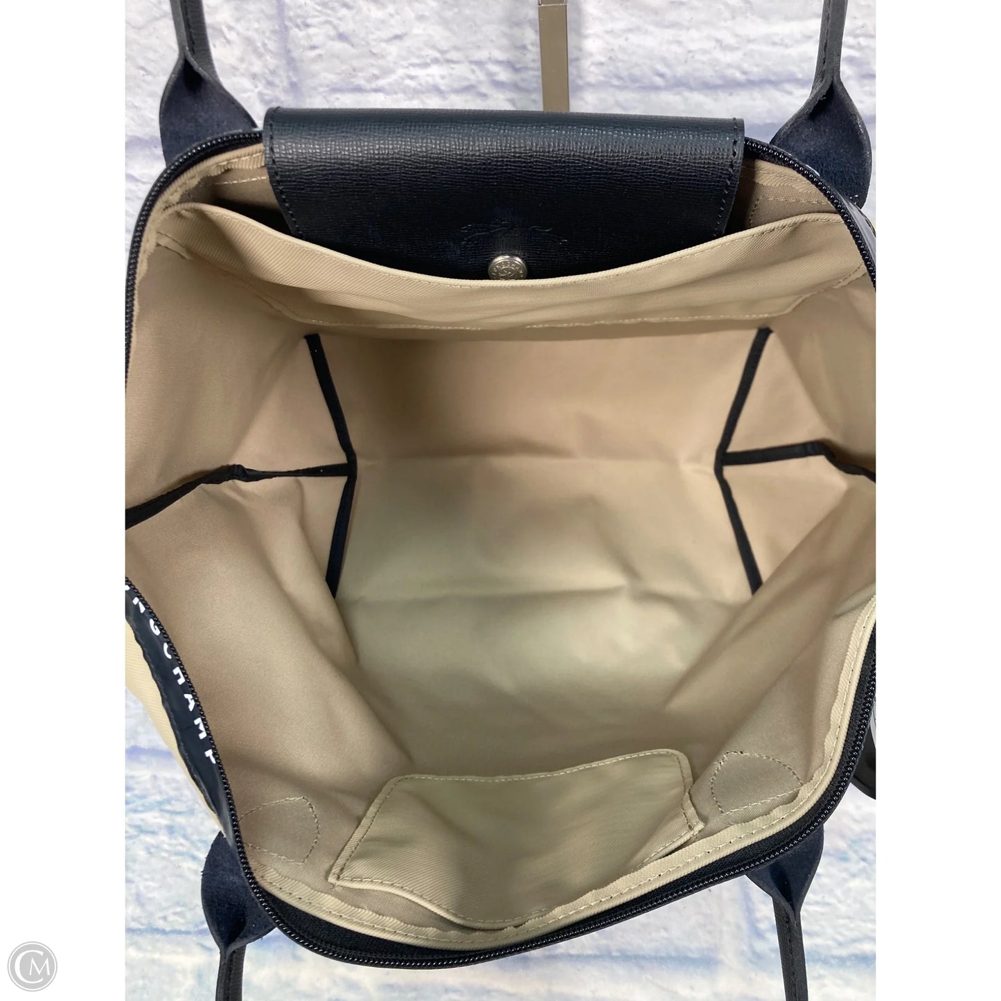 Handbag Designer By Longchamp, Size: Large