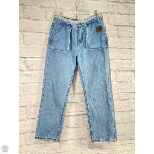 Jeans Straight By Current Air In Blue Denim, Size: 8