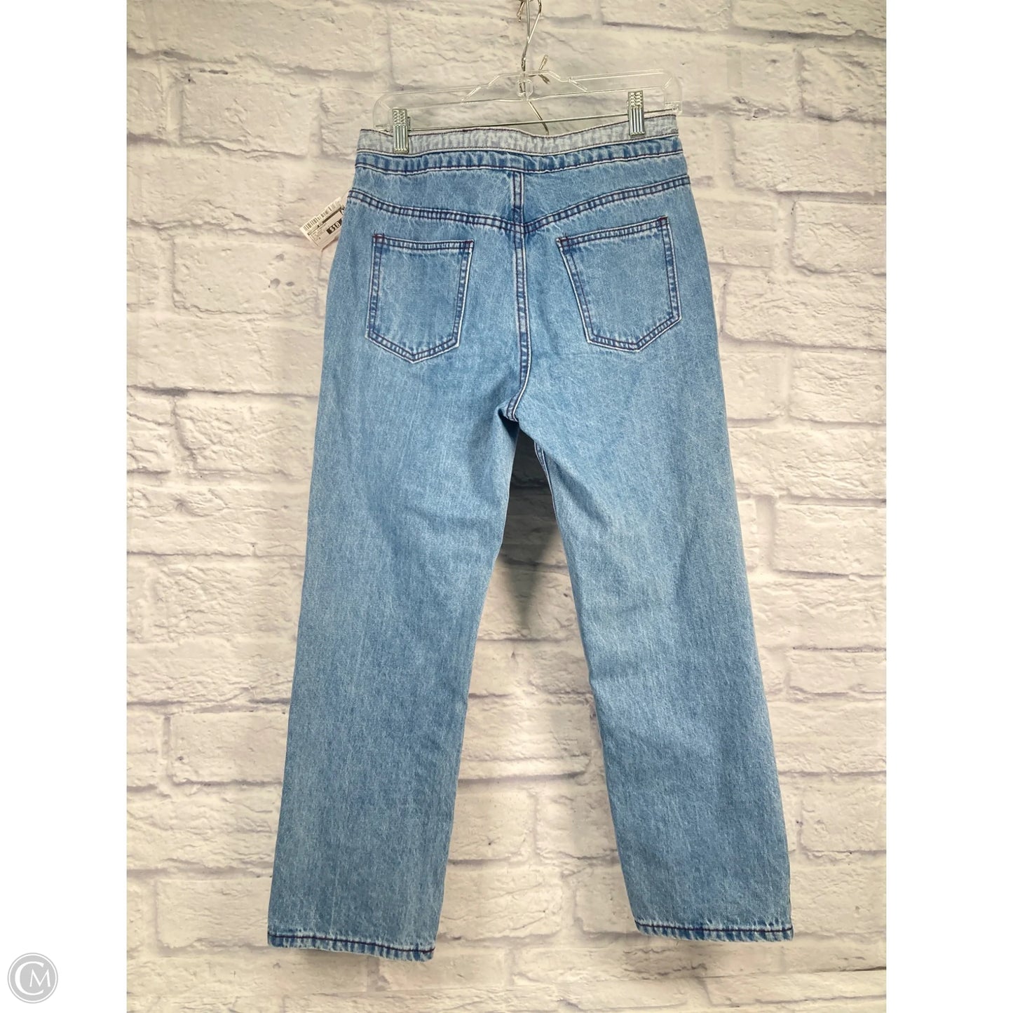 Jeans Straight By Current Air In Blue Denim, Size: 8