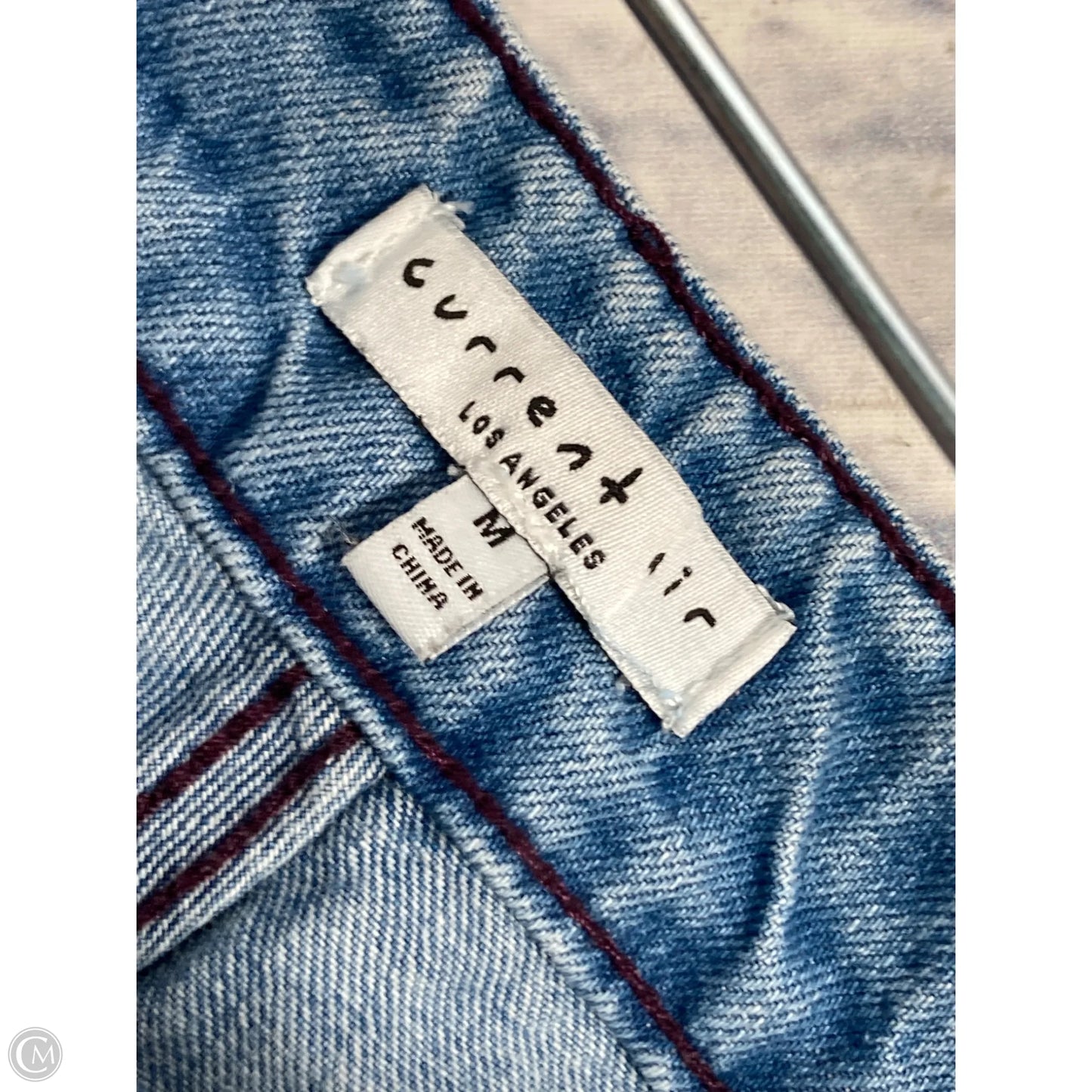 Jeans Straight By Current Air In Blue Denim, Size: 8