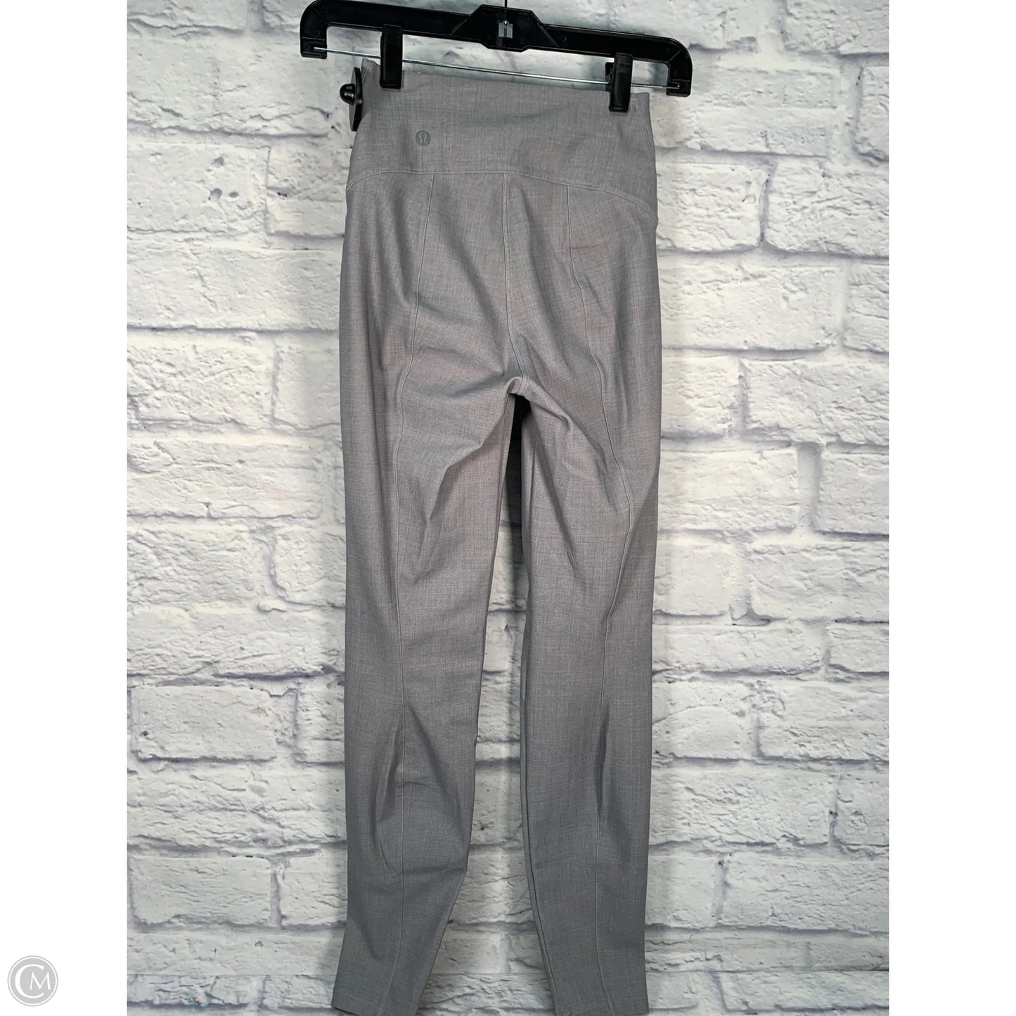 Athletic Pants By Lululemon In Grey, Size: Xs