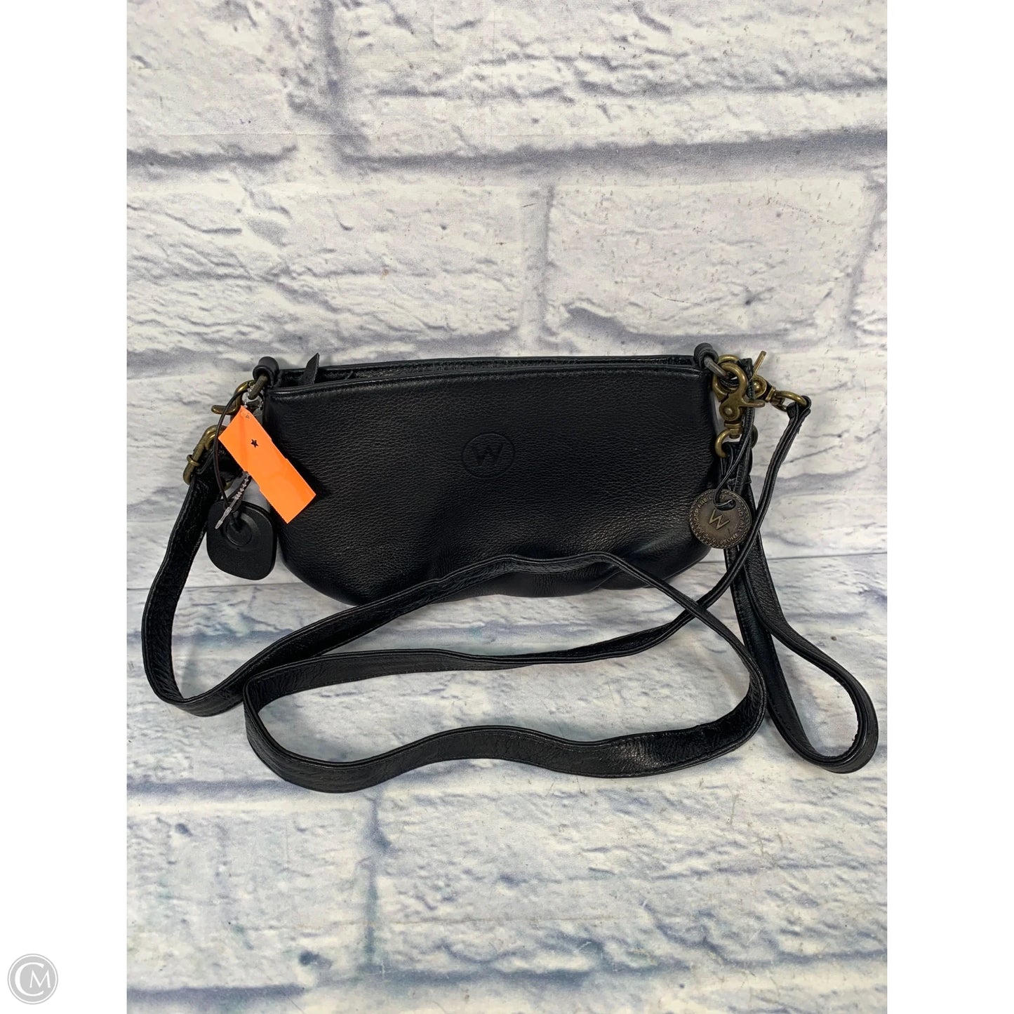 Crossbody Leather By Clothes Mentor, Size: Small
