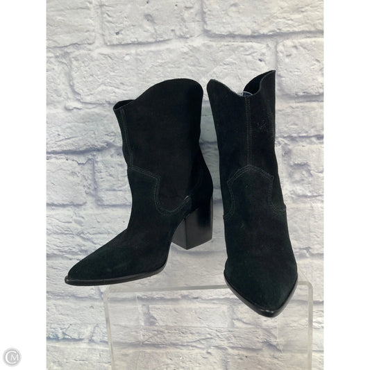 Boots Ankle Heels By Schutz In Black, Size: 7