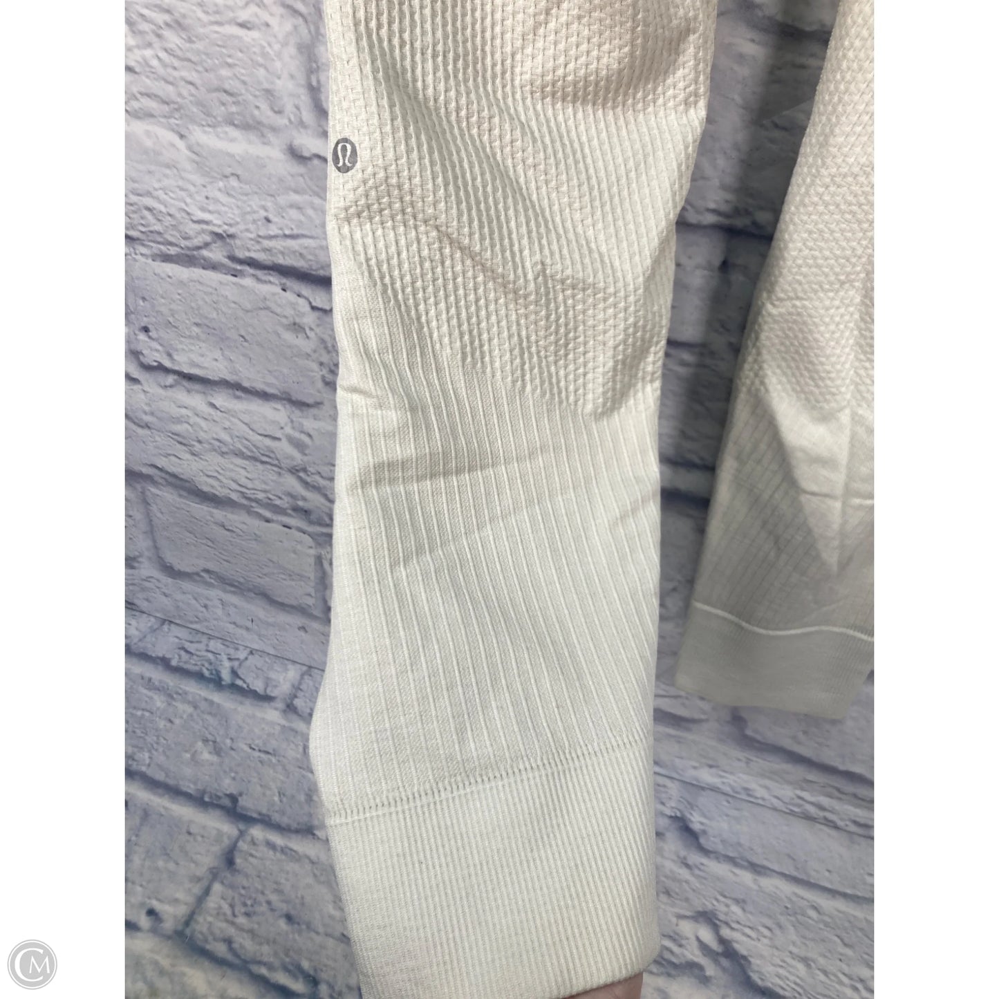 Athletic Pants By Lululemon In Cream, Size: L