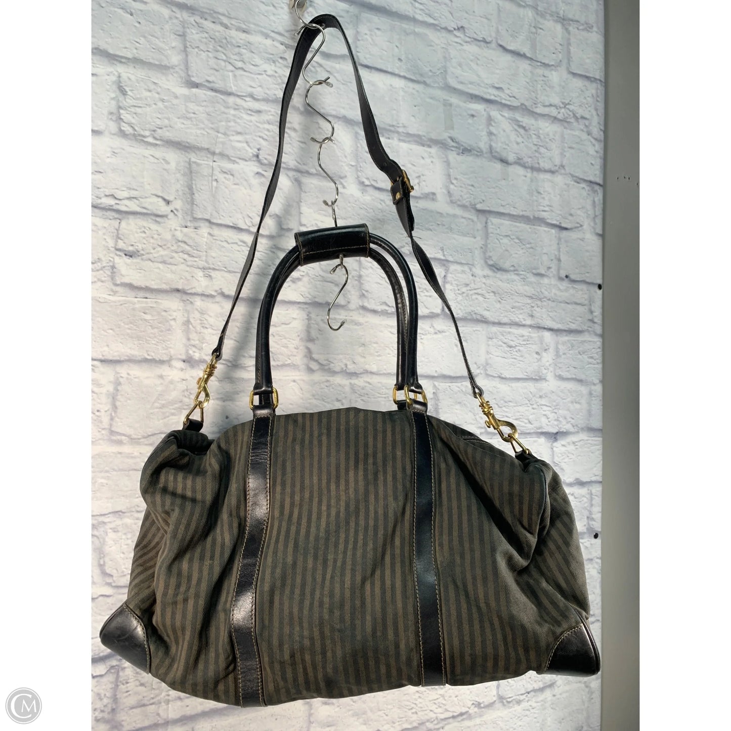 Duffle And Weekender Luxury Designer By Fendi, Size: Large