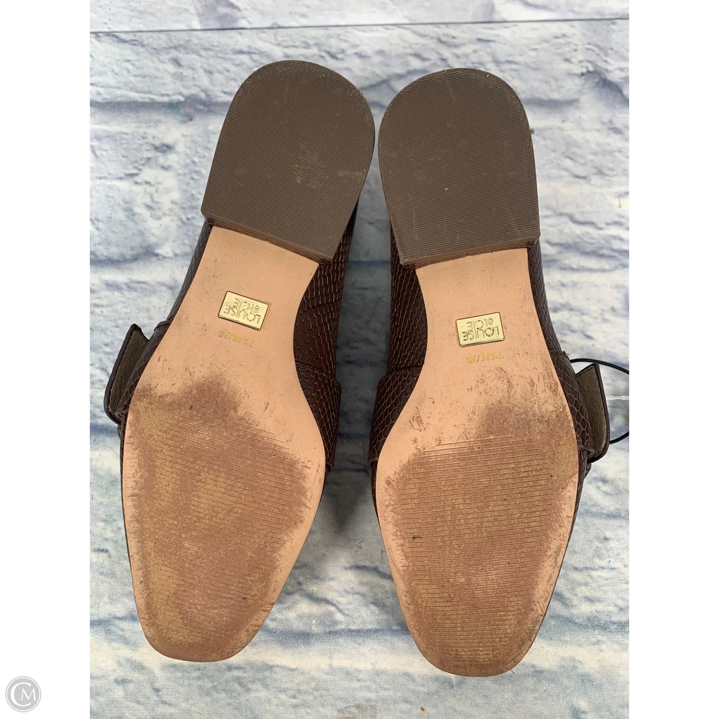 Shoes Flats By Louise Et Cie In Brown, Size: 7.5