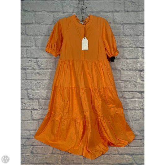 Dress Casual Maxi By English Factory In Orange, Size: Xs