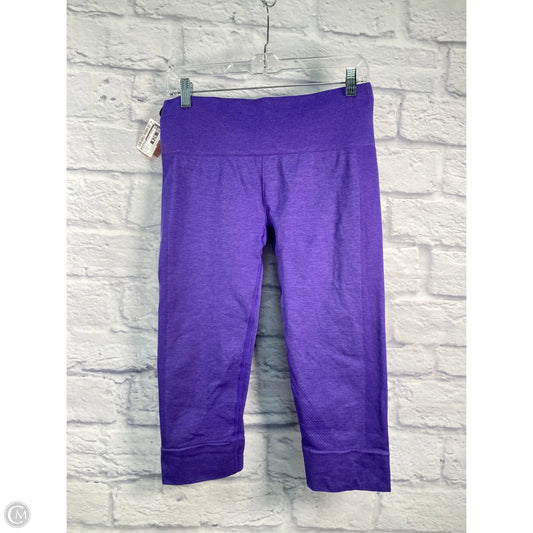 Athletic Leggings Capris By Lululemon In Purple, Size: M