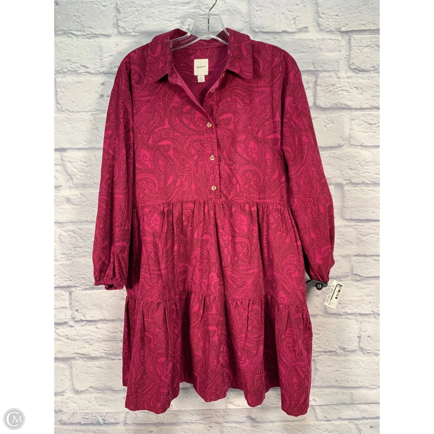 Dress Casual Short By Maeve In Pink, Size: M
