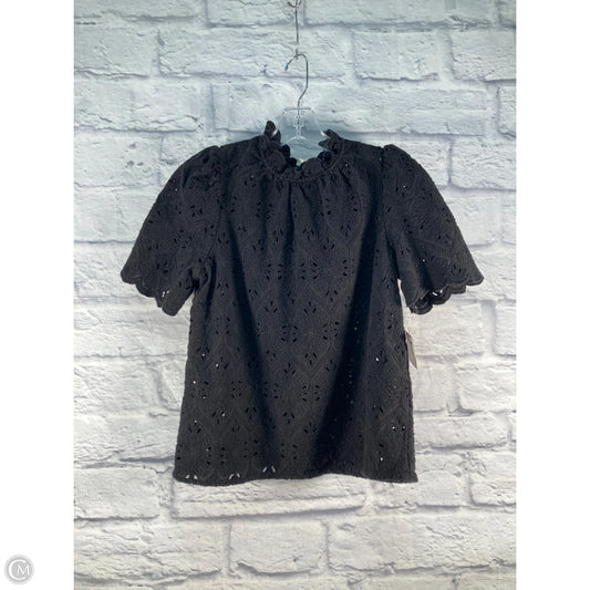 Top Short Sleeve By Sezane In Black, Size: S