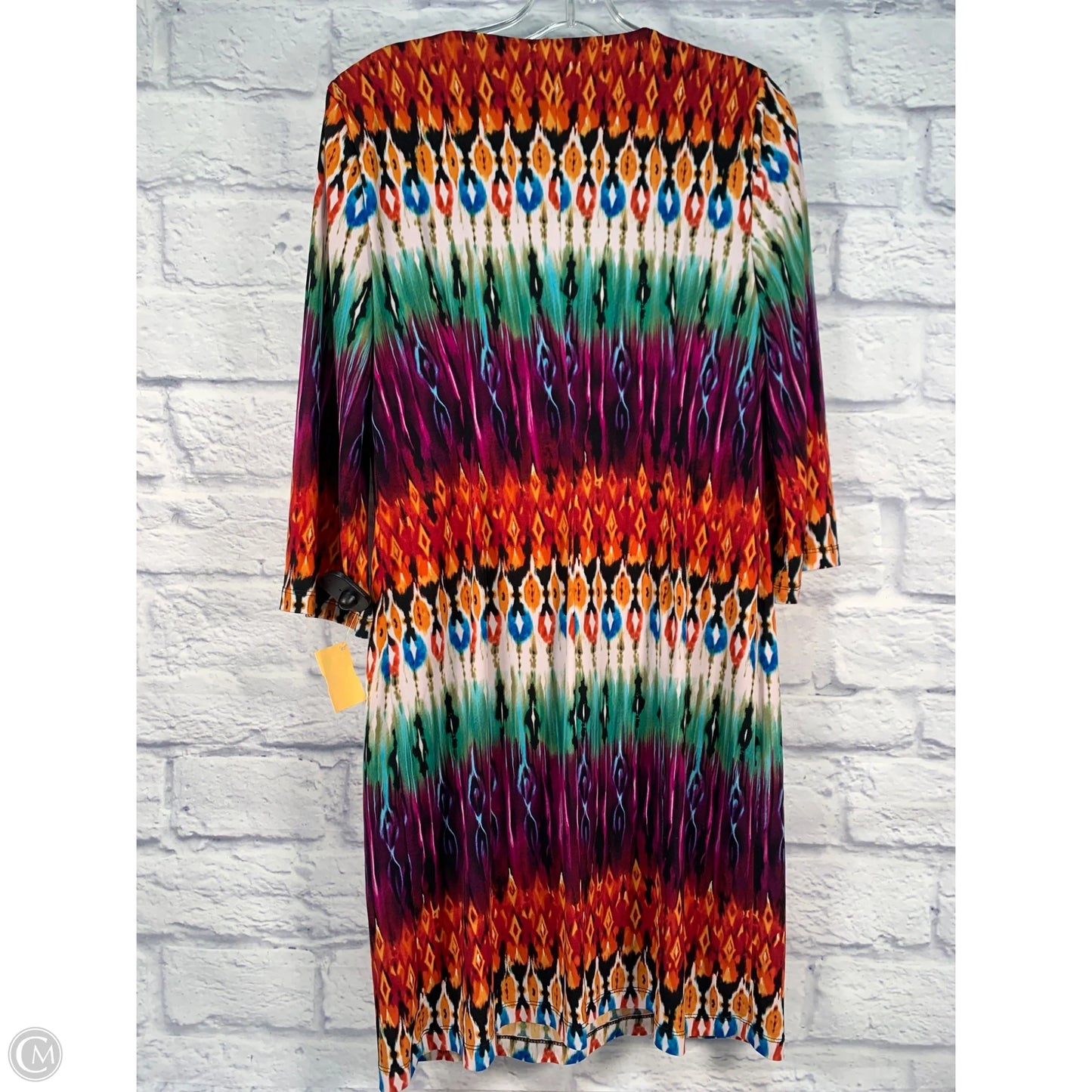 Dress Casual Short By Chicos In Purple & Red, Size: M