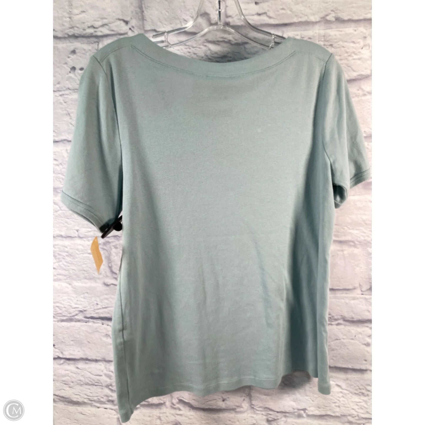 Top Short Sleeve Basic By Chicos In Green, Size: L