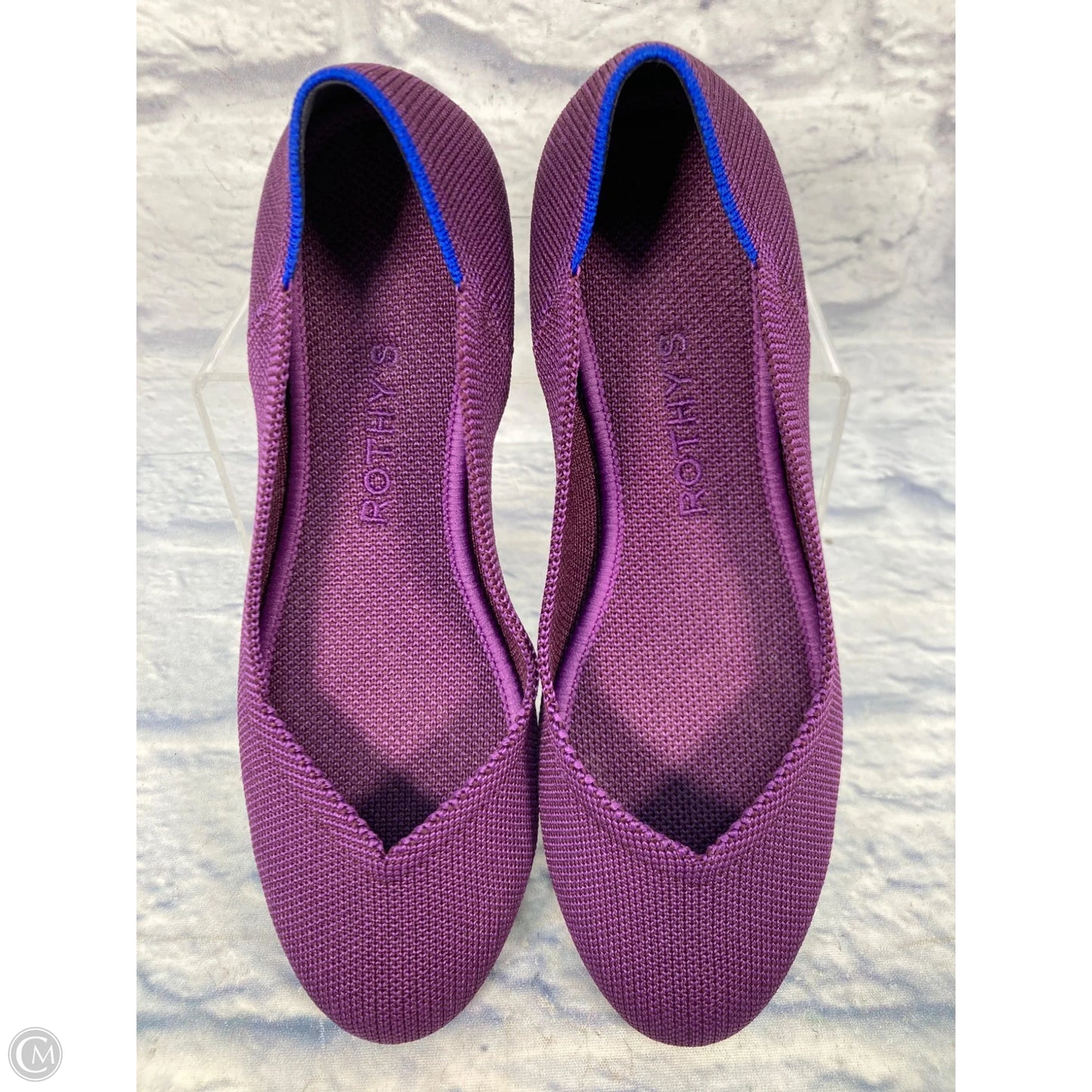 Shoes Flats By Rothys In Purple, Size: 6