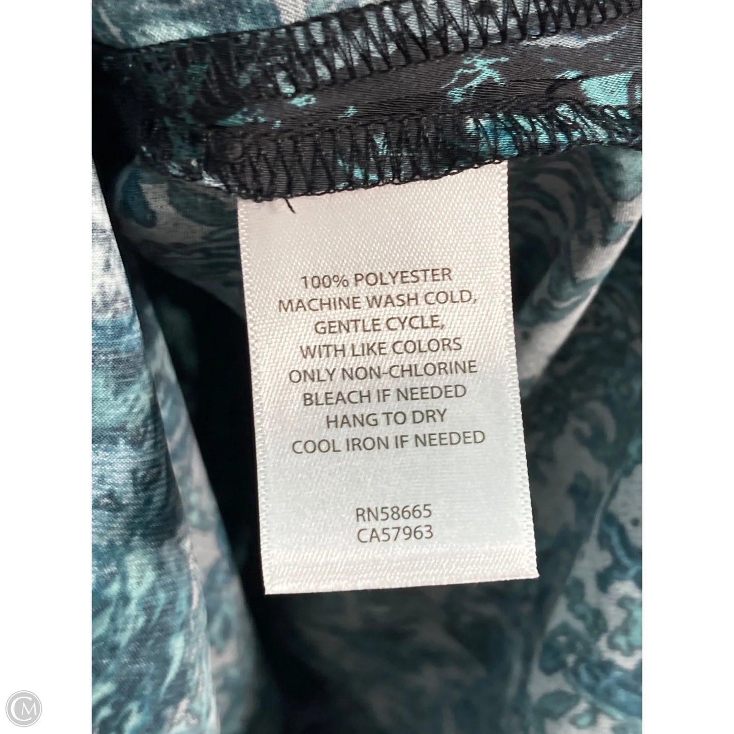 Dress Party Long By Halogen In Black & Green, Size: 2x