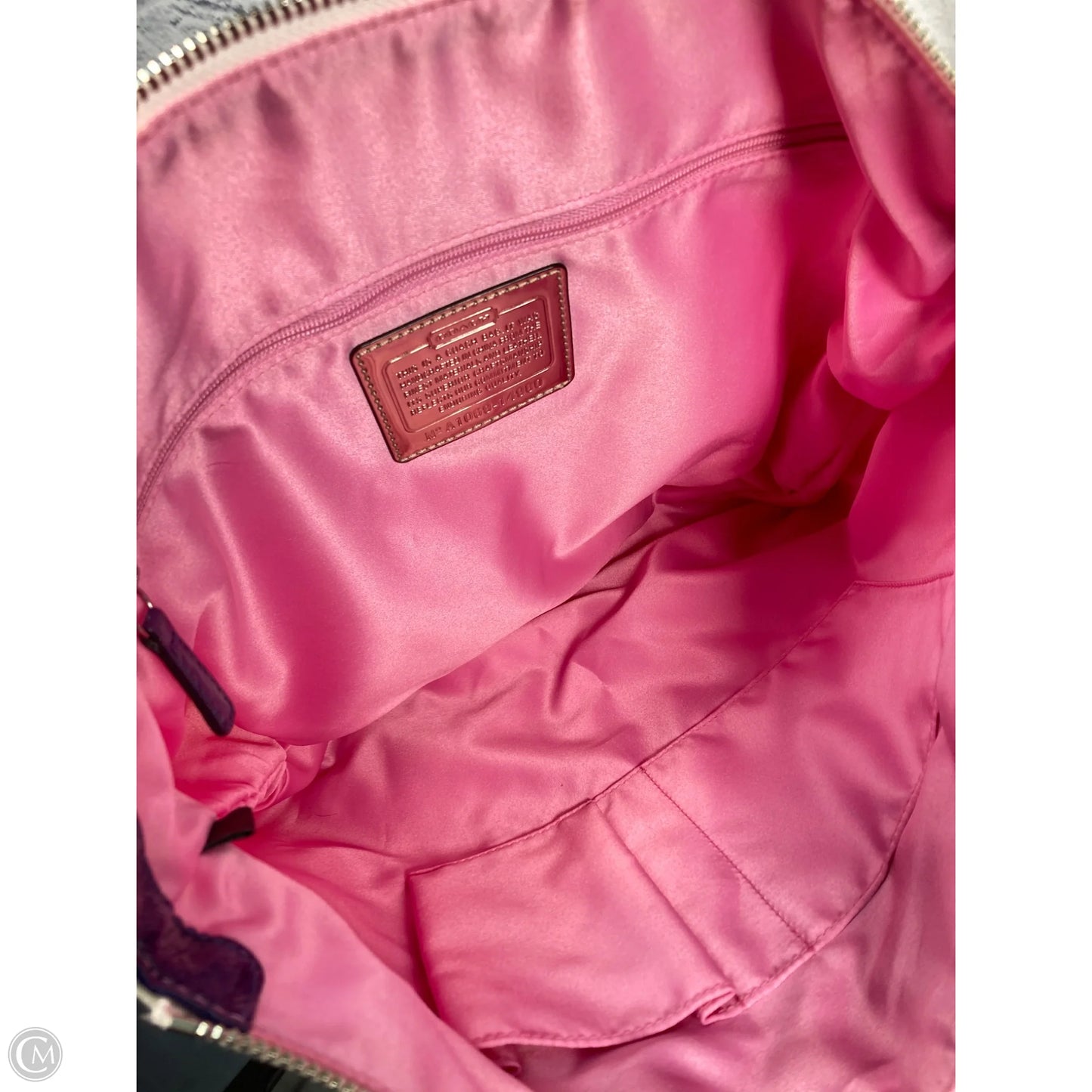 Tote Designer By Coach, Size: Large