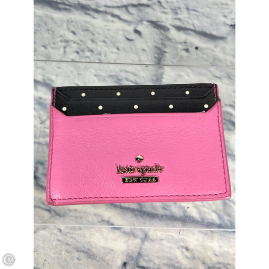 Id/card Holder Designer By Kate Spade, Size: Small