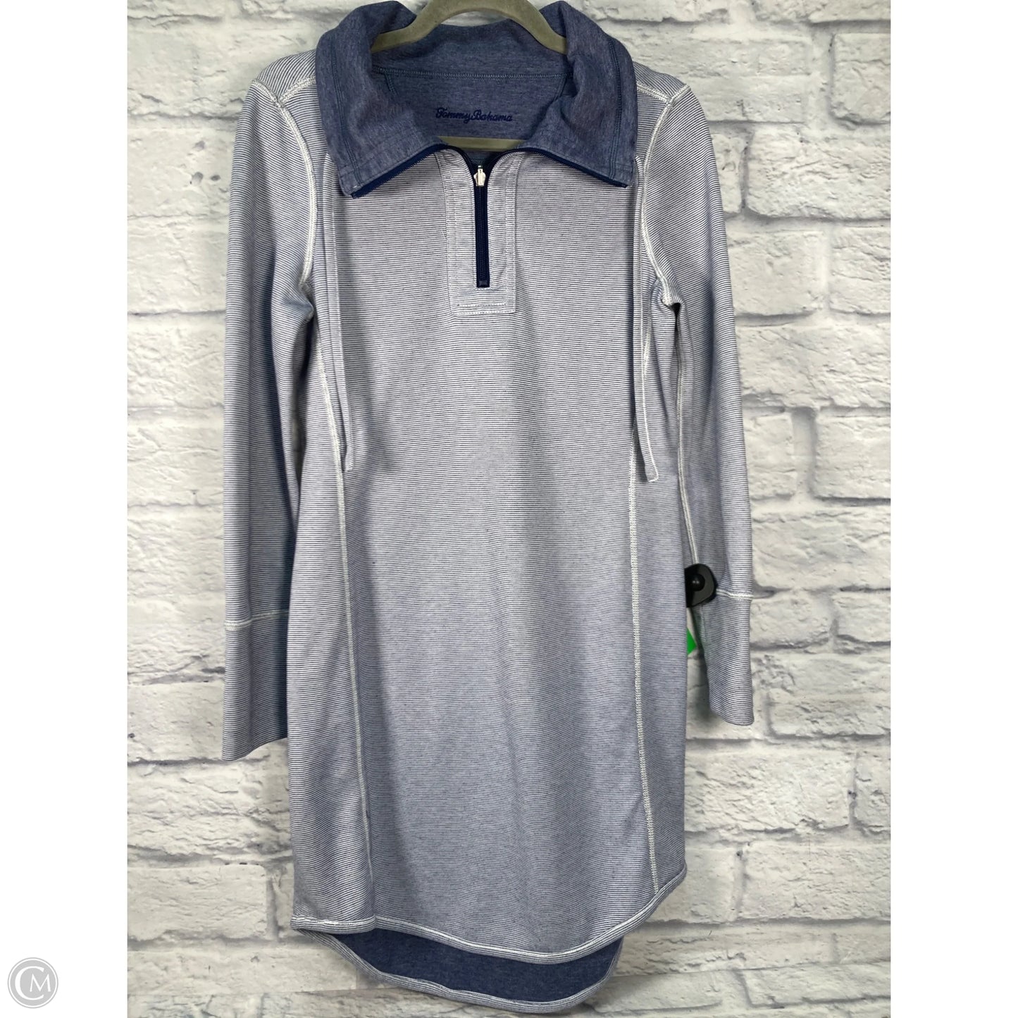 Athletic Dress By Tommy Bahama In Blue & White, Size: M