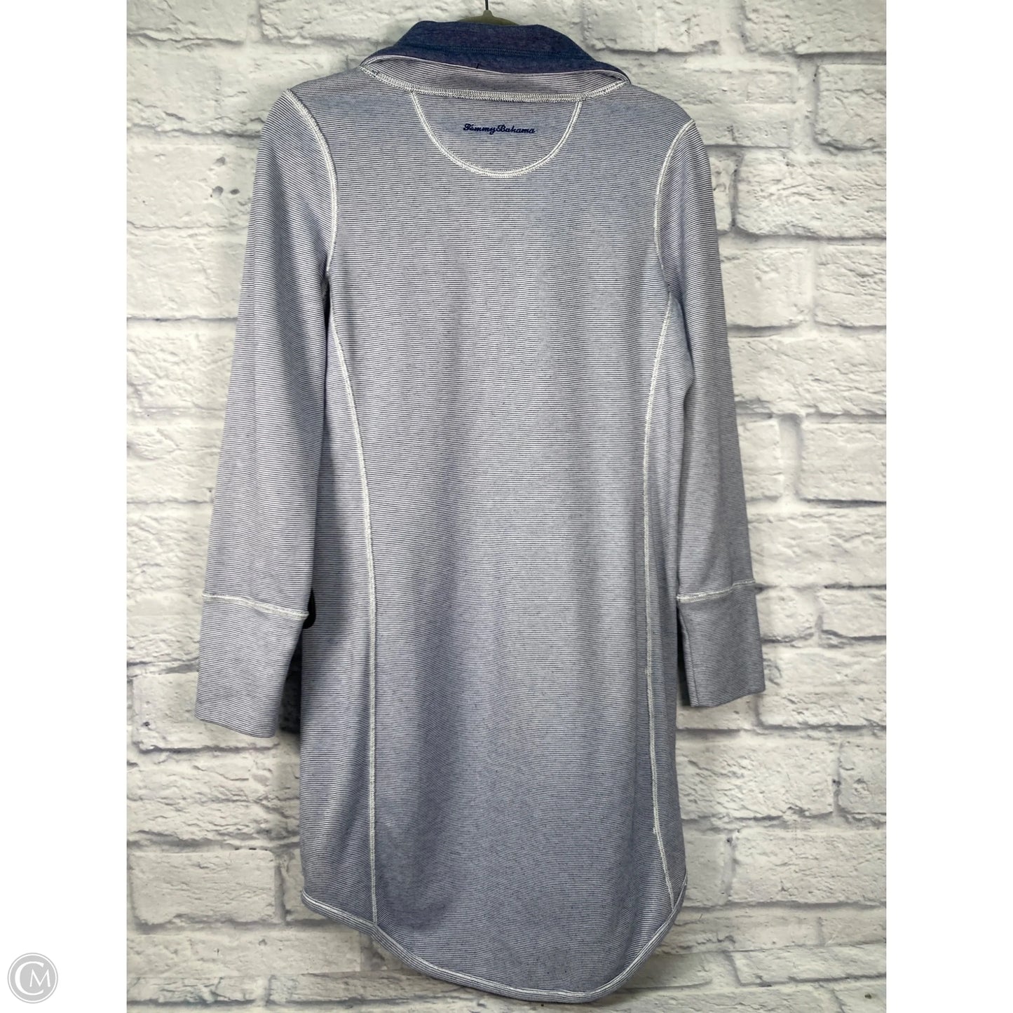 Athletic Dress By Tommy Bahama In Blue & White, Size: M