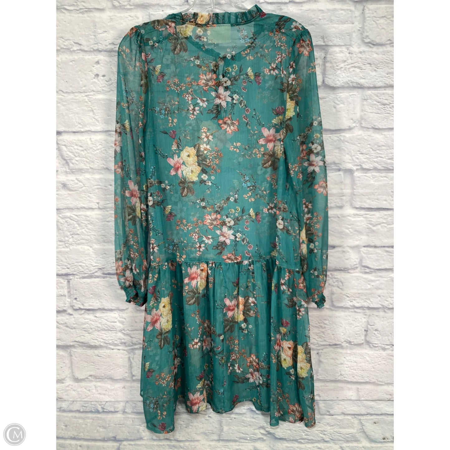 Dress Casual Short By Maeve In Green & Yellow, Size: Xs