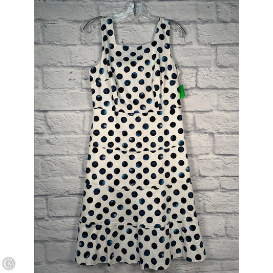 Dress Party Short By Talbots In Blue & White, Size: S