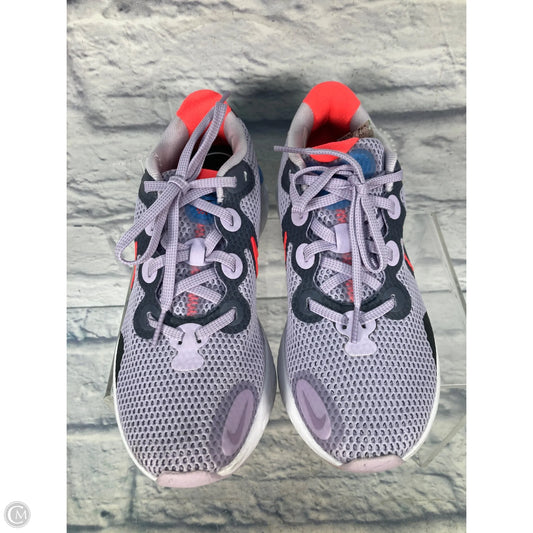 Shoes Athletic By Nike In Black & Purple, Size: 6.5
