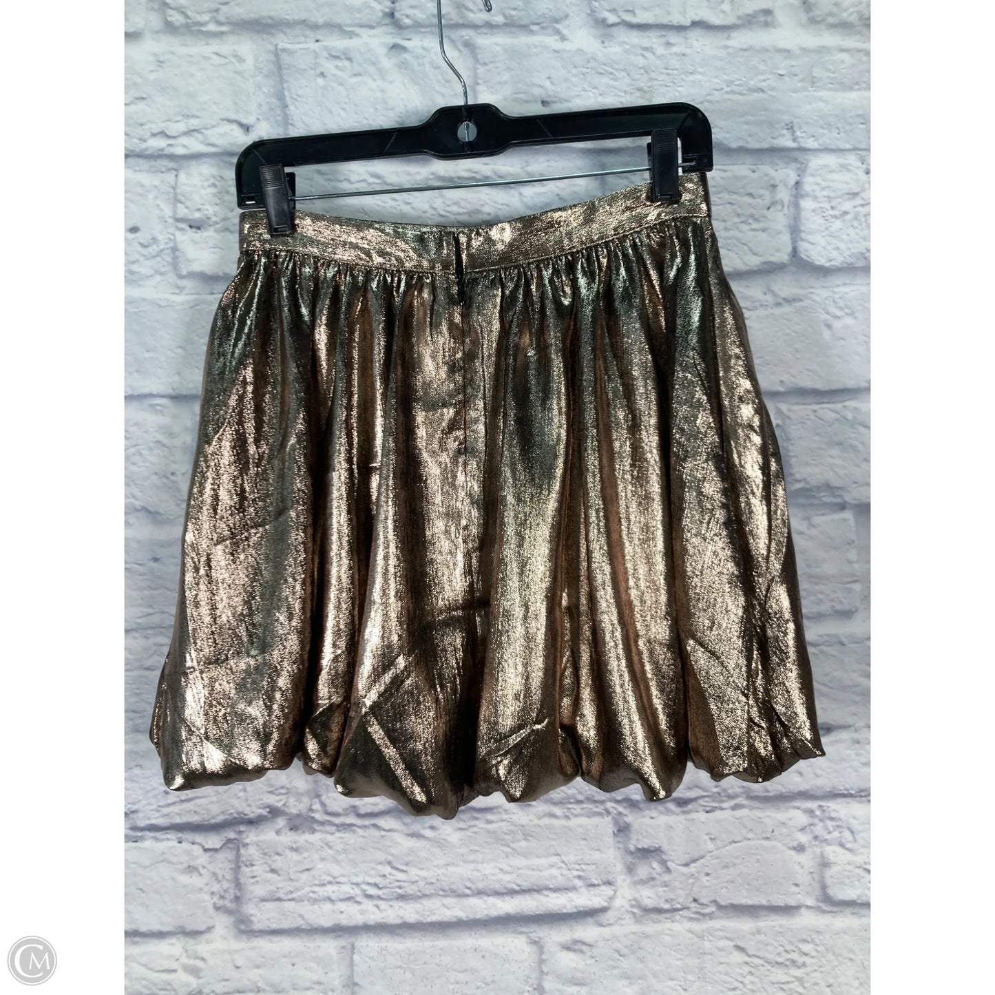 Skirt Mini & Short By Madewell In Gold, Size: 0