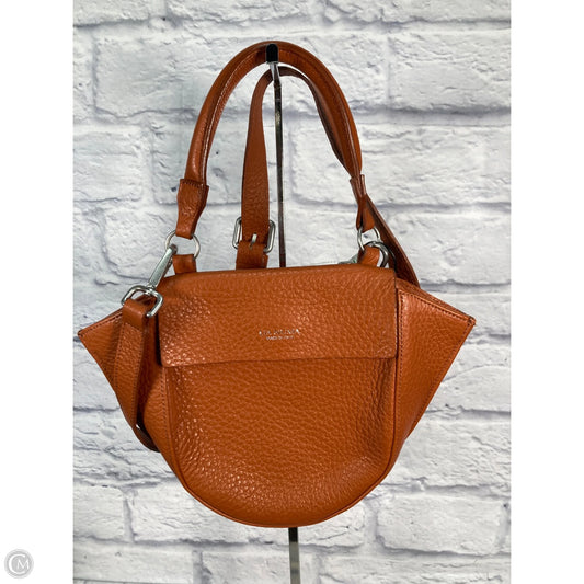 Crossbody Leather By Clothes Mentor, Size: Medium