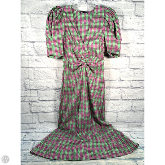 Dress Casual Maxi By Zara In Grey, Size: S