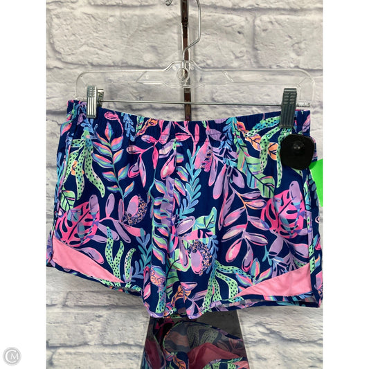 Shorts Designer By Lilly Pulitzer In Blue & Pink, Size: S