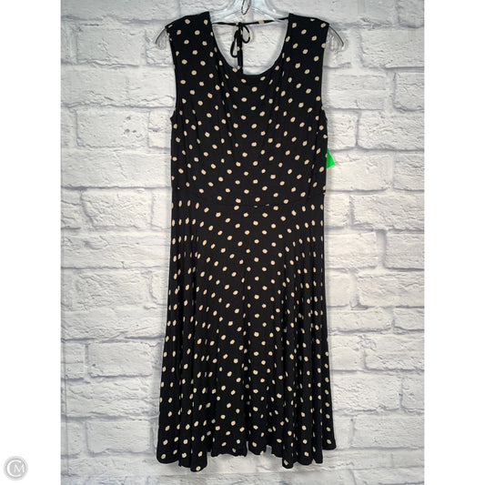 Dress Casual Short By Loft In Black & Tan, Size: L