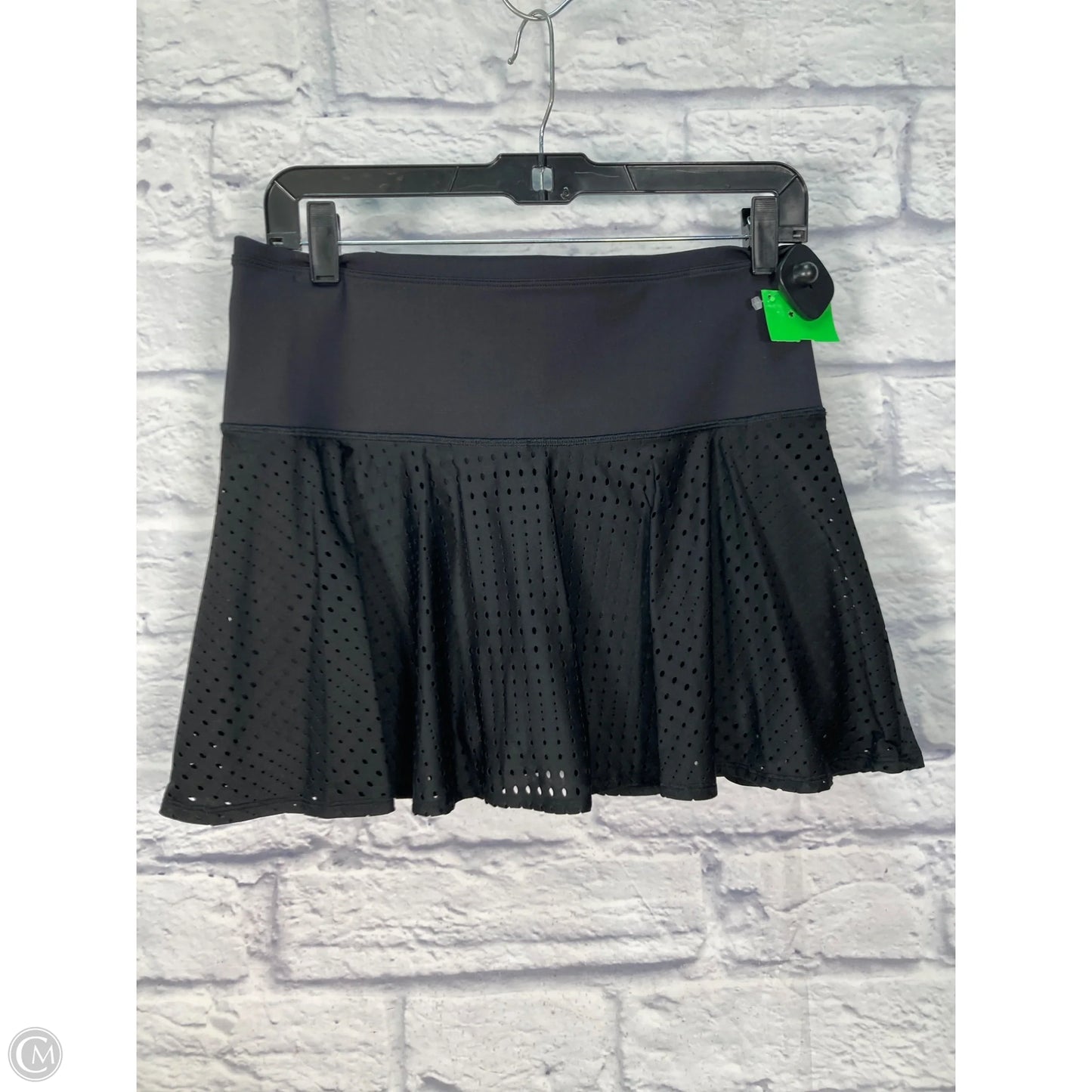 Athletic Skort By Athleta In Black, Size: S