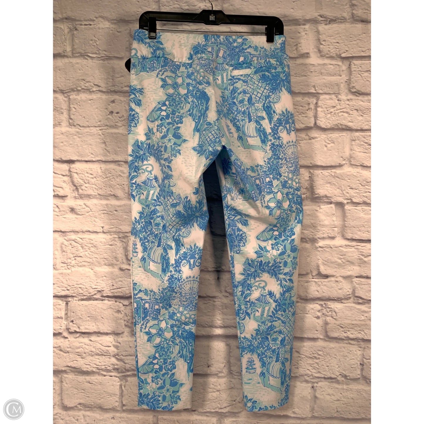 Pants Designer By Lilly Pulitzer In Blue Denim, Size: 8