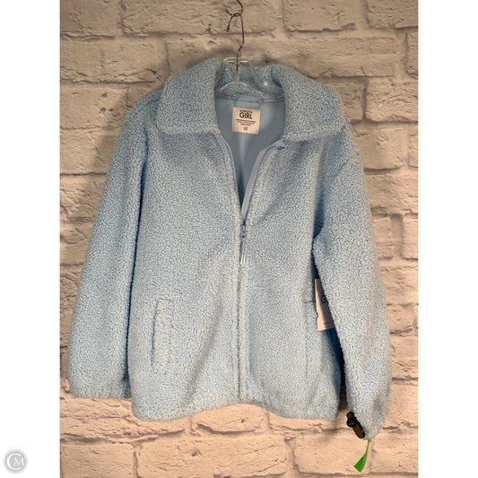 Jacket Fleece By Athleta In Blue, Size: L