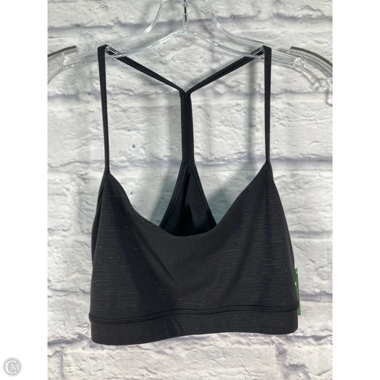 Athletic Bra By Lululemon In Black & Grey, Size: 12