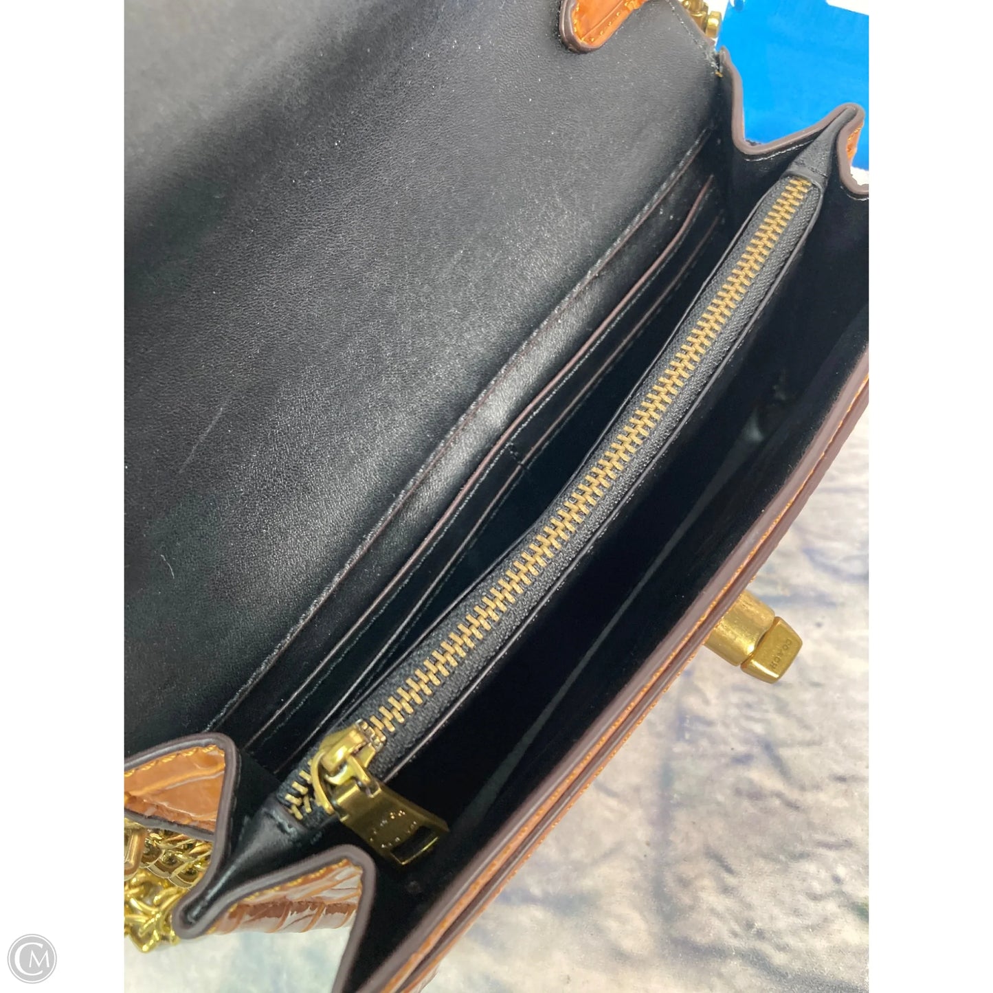 Crossbody Designer By Coach, Size: Small