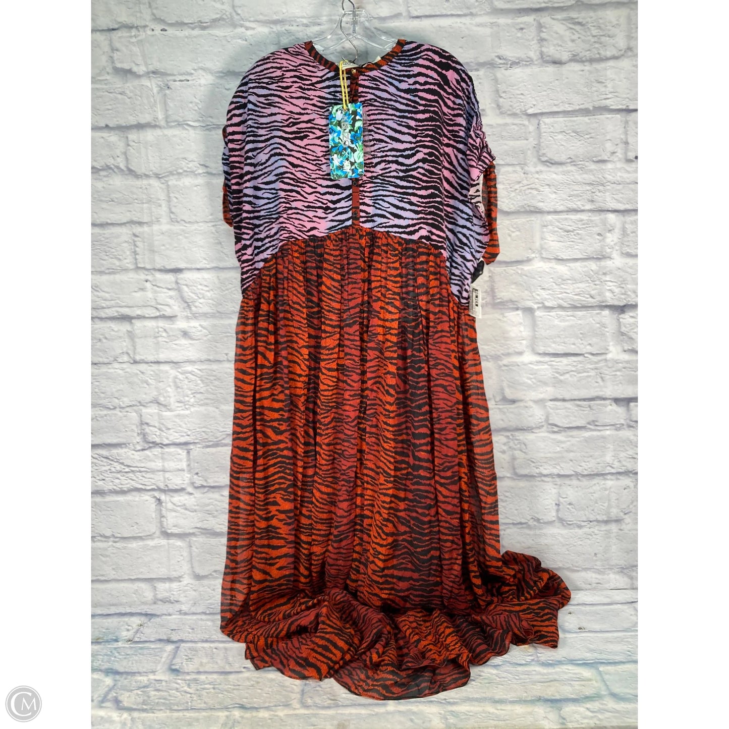 Dress Casual Maxi By H&m In Animal Print, Size: S