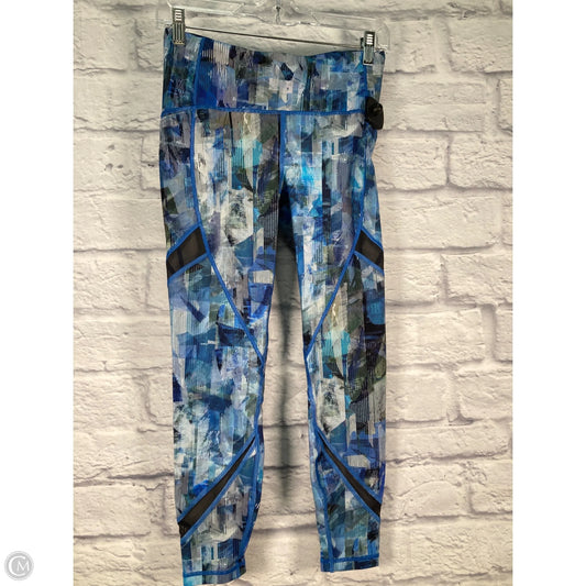 Athletic Leggings By Lululemon In Blue, Size: 6