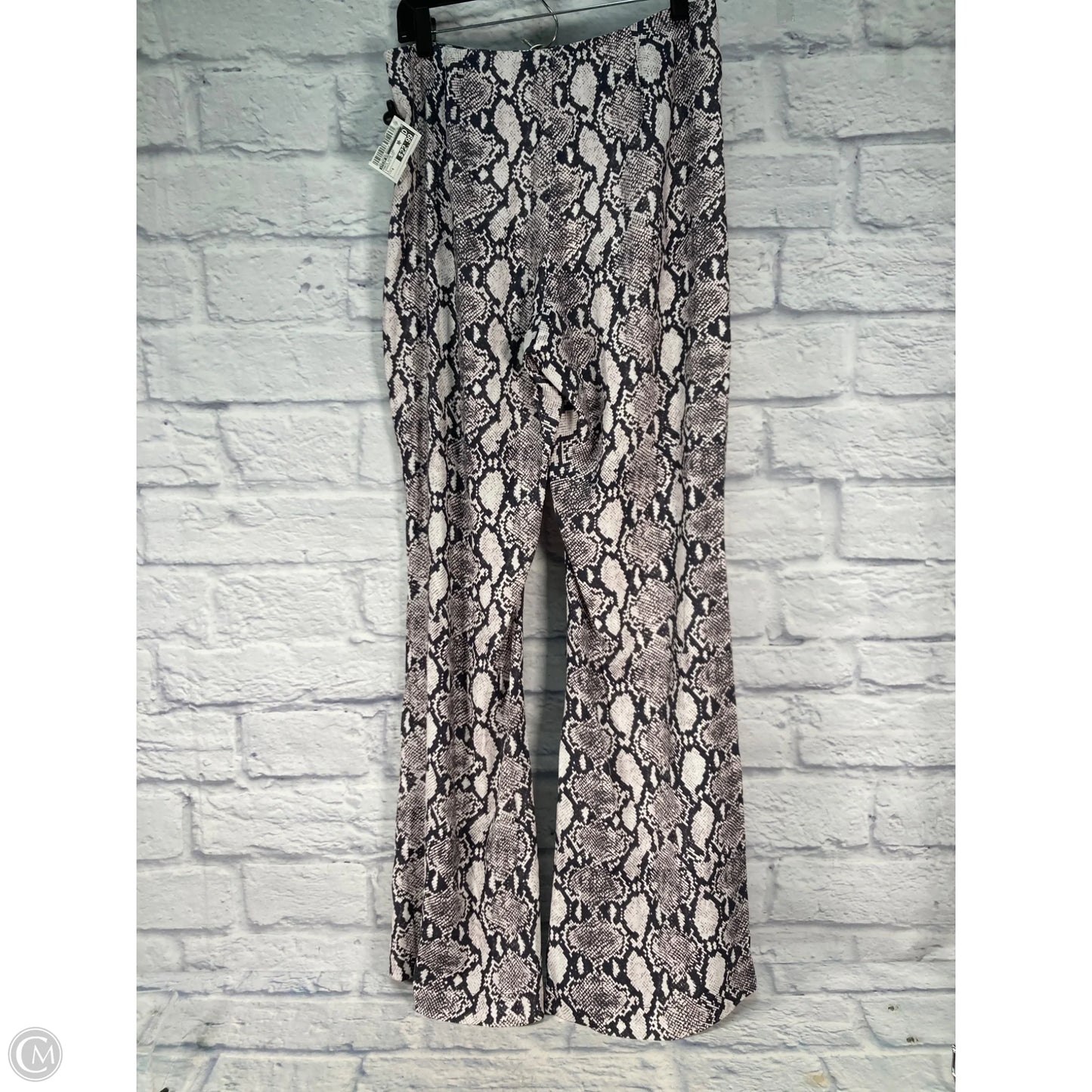 Pants Wide Leg By Tyler Boe In Snakeskin Print, Size: 4