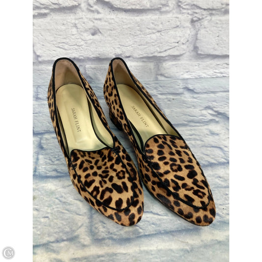 Shoes Heels Block By Clothes Mentor In Animal Print, Size: 10