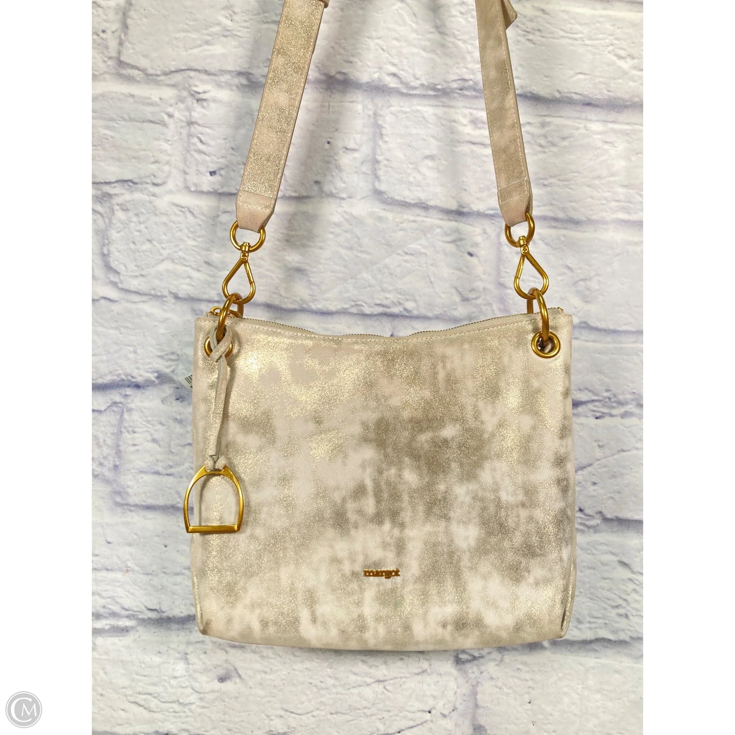 Crossbody Leather By Margot, Size: Medium