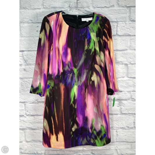 Dress Party Short By Trina Turk In Black & Purple, Size: M
