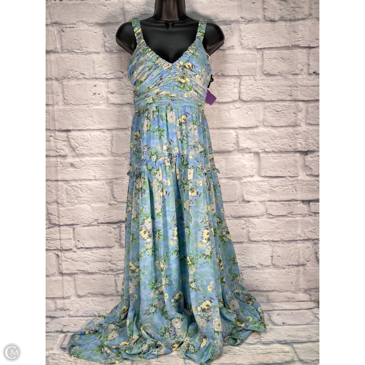 Dress Casual Maxi By Astr The Label In Blue, Size: S