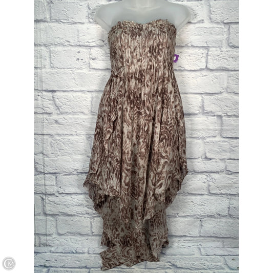 Dress Casual Short By Free People In Animal Print, Size: Xs