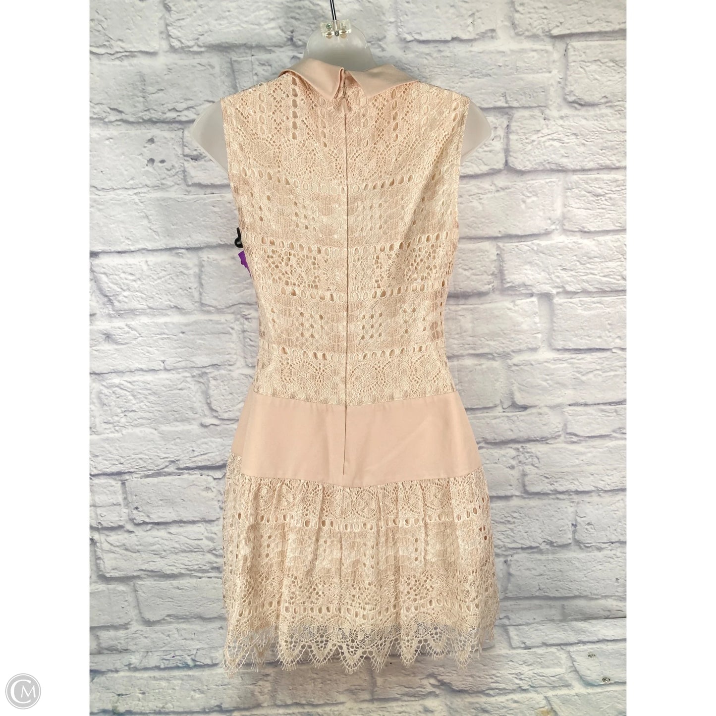 Dress Party Short By Bcbgmaxazria In Tan, Size: Xs